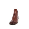 Bottines en cuir marron Mam'Zelle